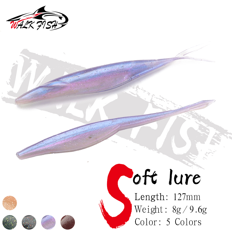 Fishing Equipment For Trout - WALK FISH 6Pcs/Lot 12.7cm 8g/9.6g Sinking