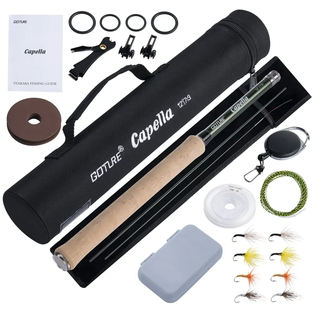 Fly Fishing Set - Goture 12FT Classical Tenkara Fly Fishing