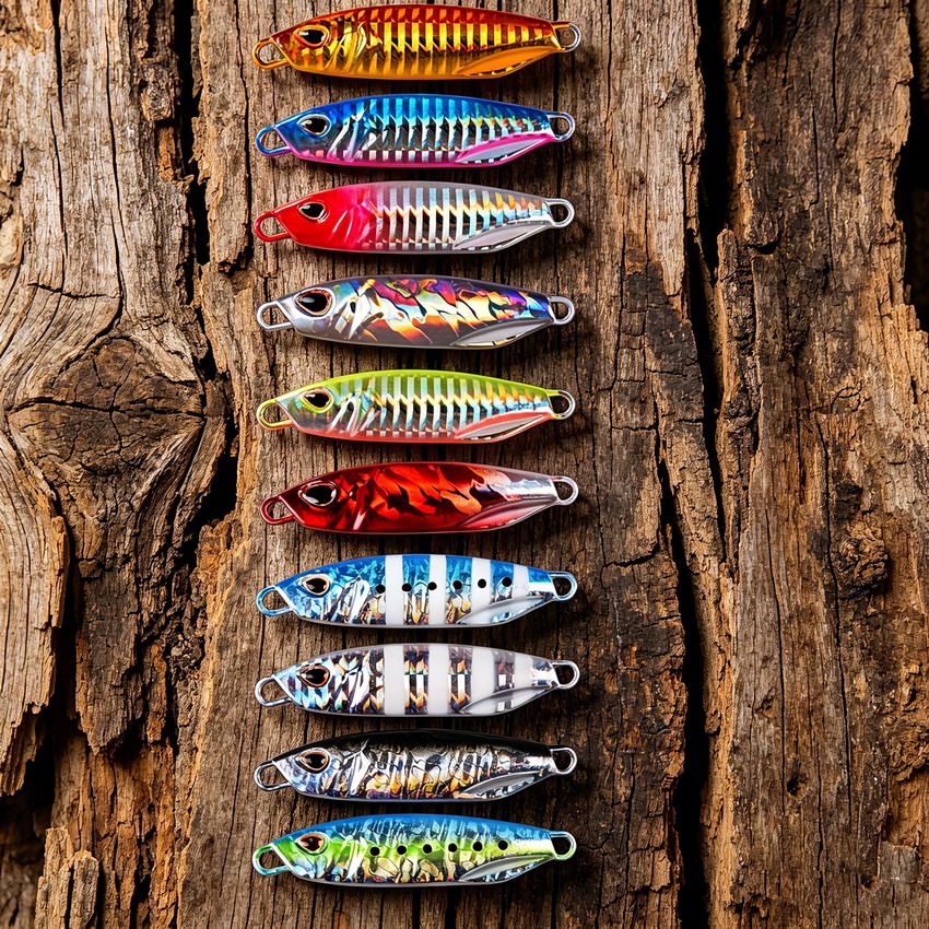 10Pcs Long Cast Metal Bait Spi - Fishing Equipment For Trout 评论和价格