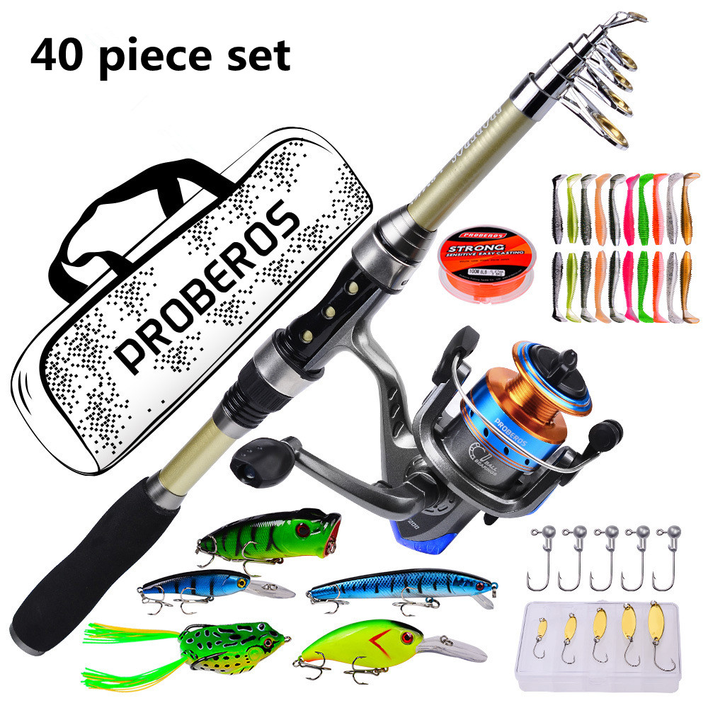 40 Piece Set of New Sea Rods,  - Fly Fishing Set 评论和价格