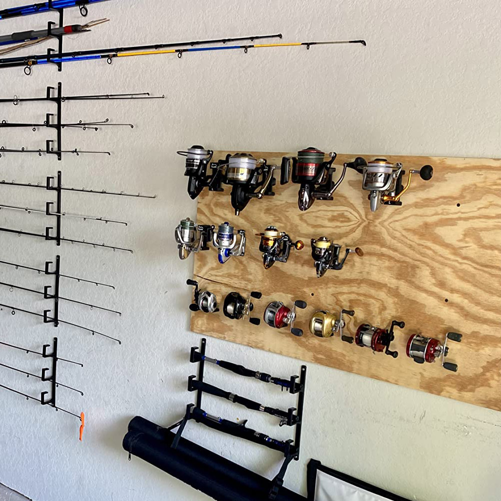 5pcs Wall-hung Fishing Reel Wa - Fly Fishing Set 评论和价格