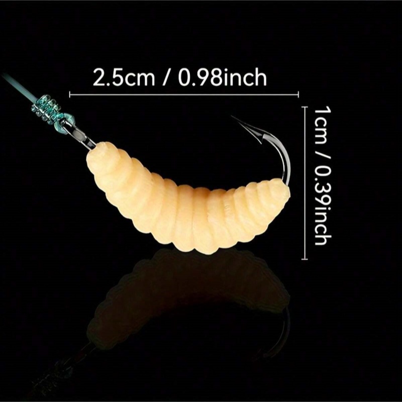 Rubber Maggots Fishing Bait Se - Fishing Equipment Clearance 评论和价格