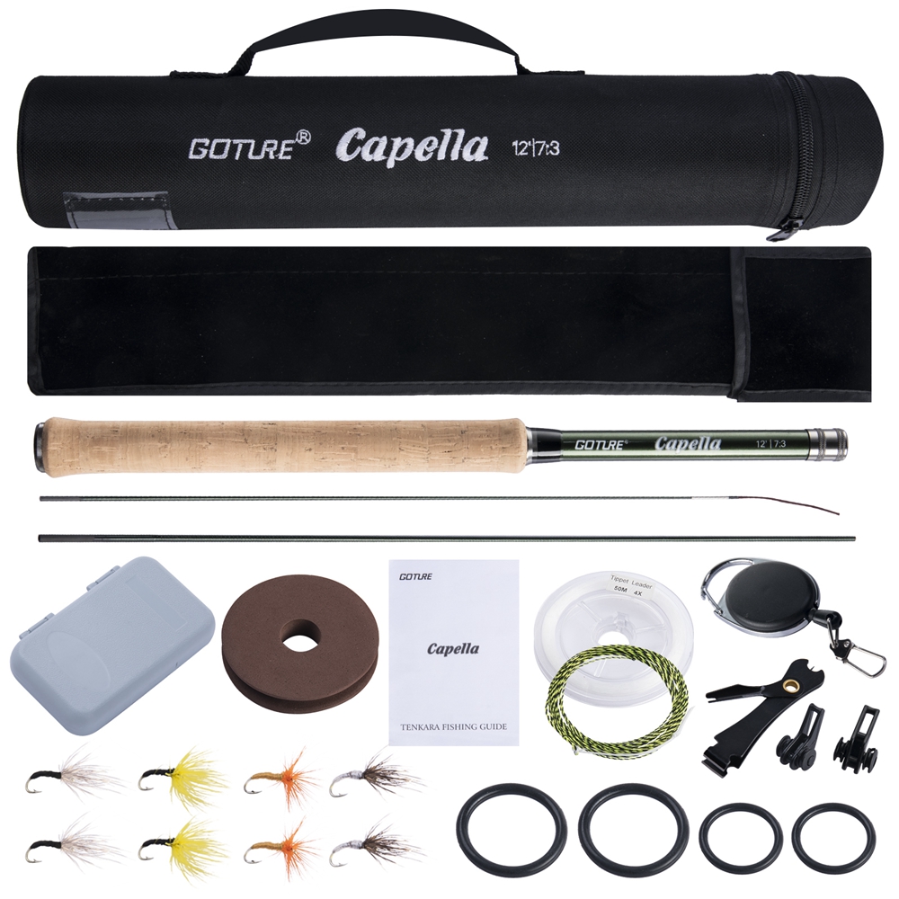 Goture Tenkara Fly Fishing Rod - Fly Fishing Set 评论和价格