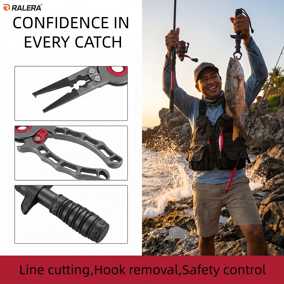 Aluminum Alloy Lure Pliers Fis - Fishing Equipment Set 评论和价格