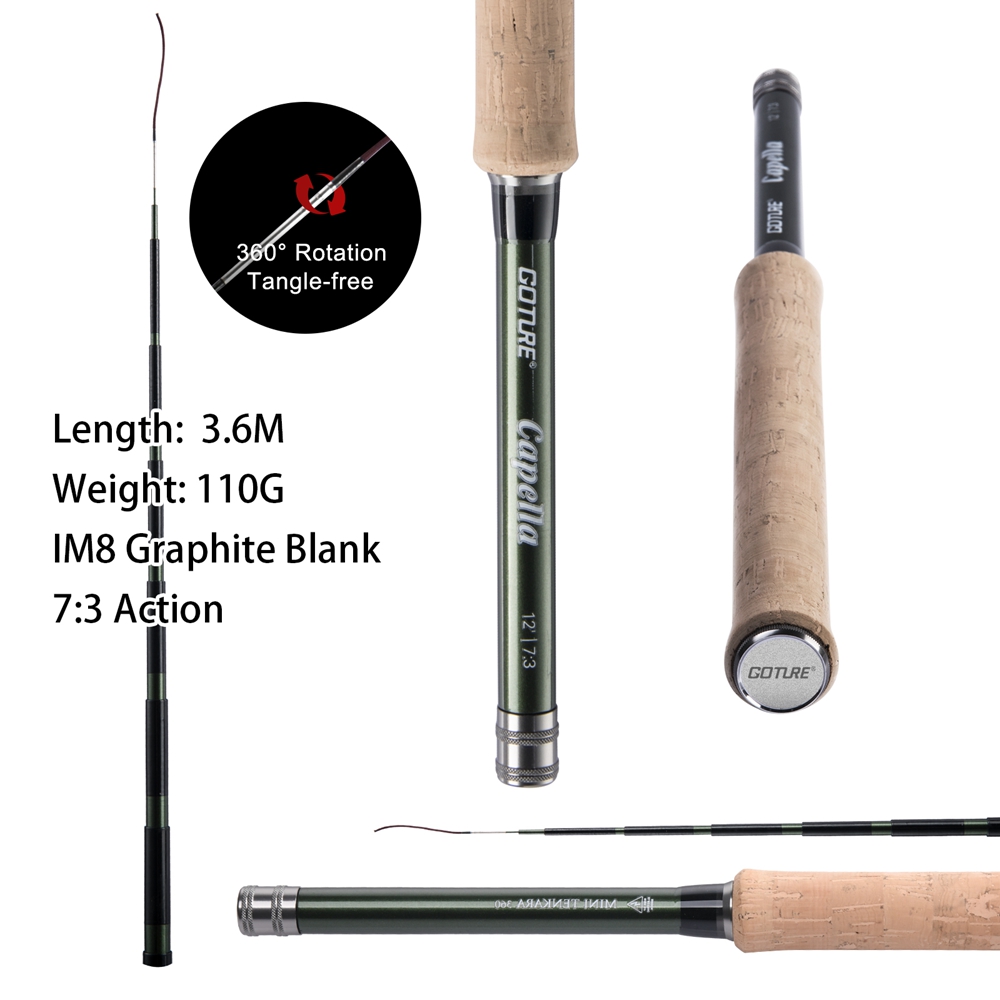 Goture Tenkara Fly Fishing Rod - Fly Fishing Set 评论和价格