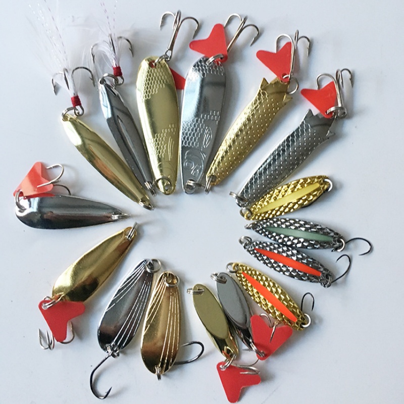 Fishing Lure Kit 16 Pcs Sets T - Fishing Equipment Set 评论和价格