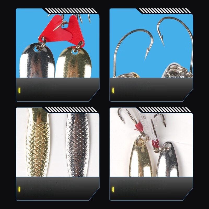 Fishing Lure Kit 16 Pcs Sets T - Fishing Equipment Set 评论和价格