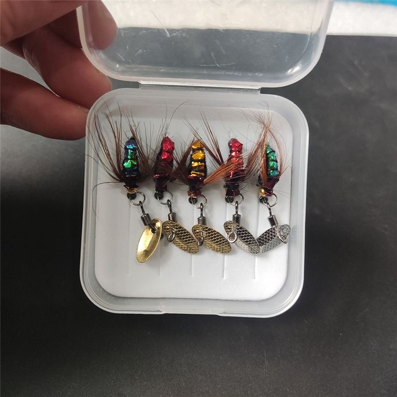 T34C Sequin Lure Bait Artifici - Fly Fishing Set 评论和价格