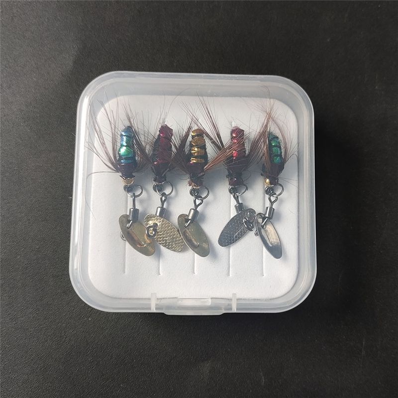 T34C Sequin Lure Bait Artifici - Fly Fishing Set 评论和价格