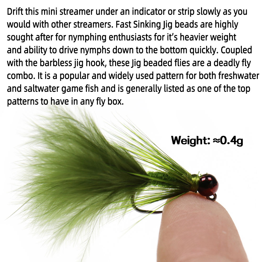 4~6pcs #10 #12 Fast Sinking Tu - Fishing Equipment Set 评论和价格