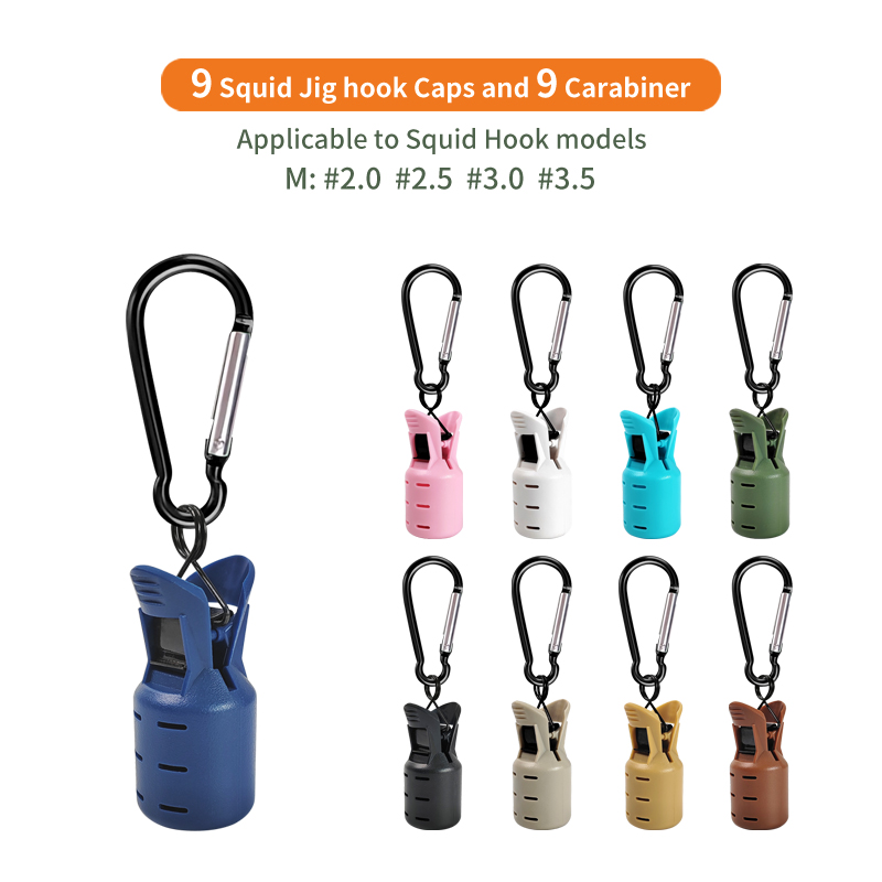 9PCS Squid Jig Protector Webfo - Fishing Equipment Clearance 评论和价格