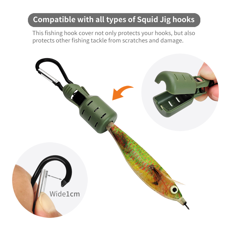 9PCS Squid Jig Protector Webfo - Fishing Equipment Clearance 评论和价格